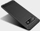 Futerał Carbon Samsung Galaxy S10 czarny + szkło hartowane 3D do pokrowców uniwersalny 5