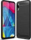 Futerał Carbon do Samsung Galaxy M10 czarny + szkło hartowane 9H uniwersalny 1