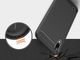 Futerał Carbon do Samsung Galaxy M10 czarny + szkło hartowane 9H uniwersalny 3