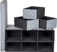 Urban Outdoor Pufa z 3 szufladami Barnet uniwersalny 6