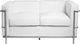 D2 Design Sofa dwuosobowa Kubik inspirowana LC2 uniwersalny 1