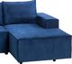 Maduu Studio Sofa rozkładana Edgy Gr3 Tkaninowa uniwersalny 3