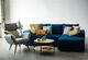 Maduu Studio Sofa rozkładana Edgy Gr3 Tkaninowa uniwersalny 4