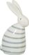 J-Line Dekoracja Rabbit Strip niebieski jasny uniwersalny 1