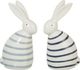 J-Line Dekoracja Rabbit Strip niebieski jasny uniwersalny 2