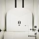 Fotel Diablo Chairs X-RAY Normal Size L Biało-czarny 7