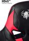 Fotel Diablo Chairs X-RAY King Size XL Czarno-Czerwony 4