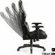 Fotel Diablo Chairs X-Ray 2.0 King Size, Czarno-szary, XL 12