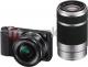 Aparat Sony NEX-3N YB Kit black + SEL-P 16-50 + SEL 55-210 (NEX3NYB) 1