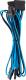 Corsair Zestaw kabli, Czarno-niebieski (CP-8920228) 9