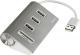 HUB USB Hama 1x SD 1x microSD 1x microSDHC 1x microSDXC 1x SDHC 1x SDXC  + 3x USB-A 2.0 (000541420000) 1