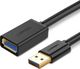Kabel USB Ugreen USB-A - USB-A 0.5 m Czarny (30125) 2