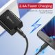 Kabel USB Ugreen USB-A - microUSB 0.5 m Czarny (60135) 2