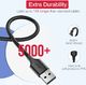Kabel USB Ugreen USB-A - microUSB 0.5 m Czarny (60135) 5