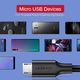 Kabel USB Ugreen USB-A - microUSB 0.5 m Czarny (60135) 6