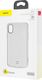 Baseus Baseus Continuous Backpack etui pokrowiec z wbudowanym powerbankiem 4000 mAh iPhone XS / X biały (ACAPIPH58-BJ02) uniwersalny 21
