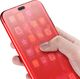 Baseus Baseus Touchable Case żelowe etui futerał z panelem ze szkła hartowanego iPhone XR czerwony (WIAPIPH61-TS09) uniwersalny 1