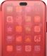 Baseus Baseus Touchable Case żelowe etui futerał z panelem ze szkła hartowanego iPhone XR czerwony (WIAPIPH61-TS09) uniwersalny 4