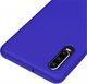 Hurtel Silicone Case elastyczne silikonowe etui pokrowiec Huawei P30 ciemnoniebieski uniwersalny 2