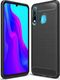 Hurtel Carbon Case elastyczne etui pokrowiec Huawei P30 Lite czarny uniwersalny 1