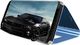 Hurtel Clear View Case futerał etui z klapką Huawei P30 Lite niebieski uniwersalny 2