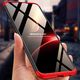 Hurtel 360 Protection etui na całą obudowę przód + tył Oppo AX7 czarno-czerwony uniwersalny 2