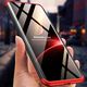 Hurtel 360 Protection etui na całą obudowę przód + tył Oppo Find X czarno-czerwony uniwersalny 2