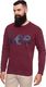 Lee Bluza męska Logo Sweatshirt Tawny Port r. XXL (L82UUBDE) 3