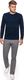 Lee Bluza męska Crew Sweatshirt Midnight Blue r. S (L82JUBDB) 8