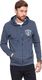 Mustang Bluza męska Logo Sweatjacket niebieska r. M (1007643 5370) 1