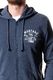 Mustang Bluza męska Logo Sweatjacket niebieska r. M (1007643 5370) 4