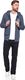 Mustang Bluza męska Logo Sweatjacket niebieska r. M (1007643 5370) 8