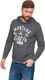 Mustang Bluza męska Hoody szara r. XL (1007642 4151) 3
