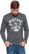 Mustang Bluza męska Logo Sweatshirt szara r. S (1007641 4151) 2