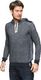 Tom Tailor Bluza męska Plated Hoddy granatowa r. L (3019805.00.10 6896) 3