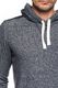 Tom Tailor Bluza męska Plated Hoddy granatowa r. L (3019805.00.10 6896) 5