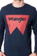 Wrangler Bluza męska Logo Crew Navy r. XXL (W6614HY35) 5