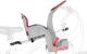WeeRide Fotelik rowerowy Safe Front Classic Red 1