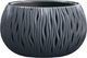 Prosperplast Doniczka Bowl Sandy antracytowy 37cm (DSK370-S433) 1