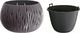Prosperplast Doniczka Bowl Sandy antracytowy 37cm (DSK370-S433) 2