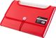 D.Rect Teczka A4 12 przegródek czerwona 1