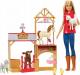 Lalka Barbie Mattel Sweet Orchard Farm - Weterynarz na farmie (GCK86) 1