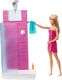 Lalka Barbie Barbie Mebelki i lalka zestaw z łazienką (DVX51/FXG51) 1