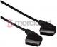Kabel Hama Scart - Scart 1.5m czarny (119510000) 1