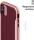 Caseology Caseology Apex Case - Etui Iphone Xs / X (burgundy) 5