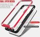 Zizo Zizo Fuse Case - Etui Iphone Xs / X + Szkło Ochronne Hartowane Na Ekran (red/black) 6