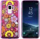 Zizo Zizo Liquid Glitter Star Case - Etui Samsung Galaxy S9 (multiflowers) 2