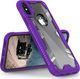 Zizo Zizo Proton Case - Pancerne Etui Iphone X Ze Szkłem 9h Na Ekran (purple/trans Clear) 3