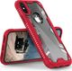 Zizo Zizo Proton Case - Pancerne Etui Iphone X Ze Szkłem 9h Na Ekran (crimson Red/trans Clear) 3