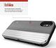 Zizo Zizo Retro Series - Etui Iphone X Z Kieszenią Na Karty + Podstawka + Szkło 9h Na Ekran (gray/silver) 7